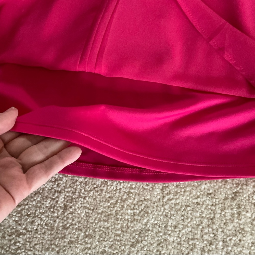 Calvin Klein Pink Sleeveless Blouse, Medium - Picture 5 of 8